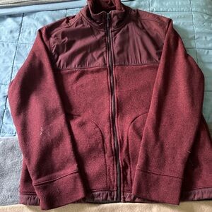 Goodfellow & Co Maroon Zip up Sweater
